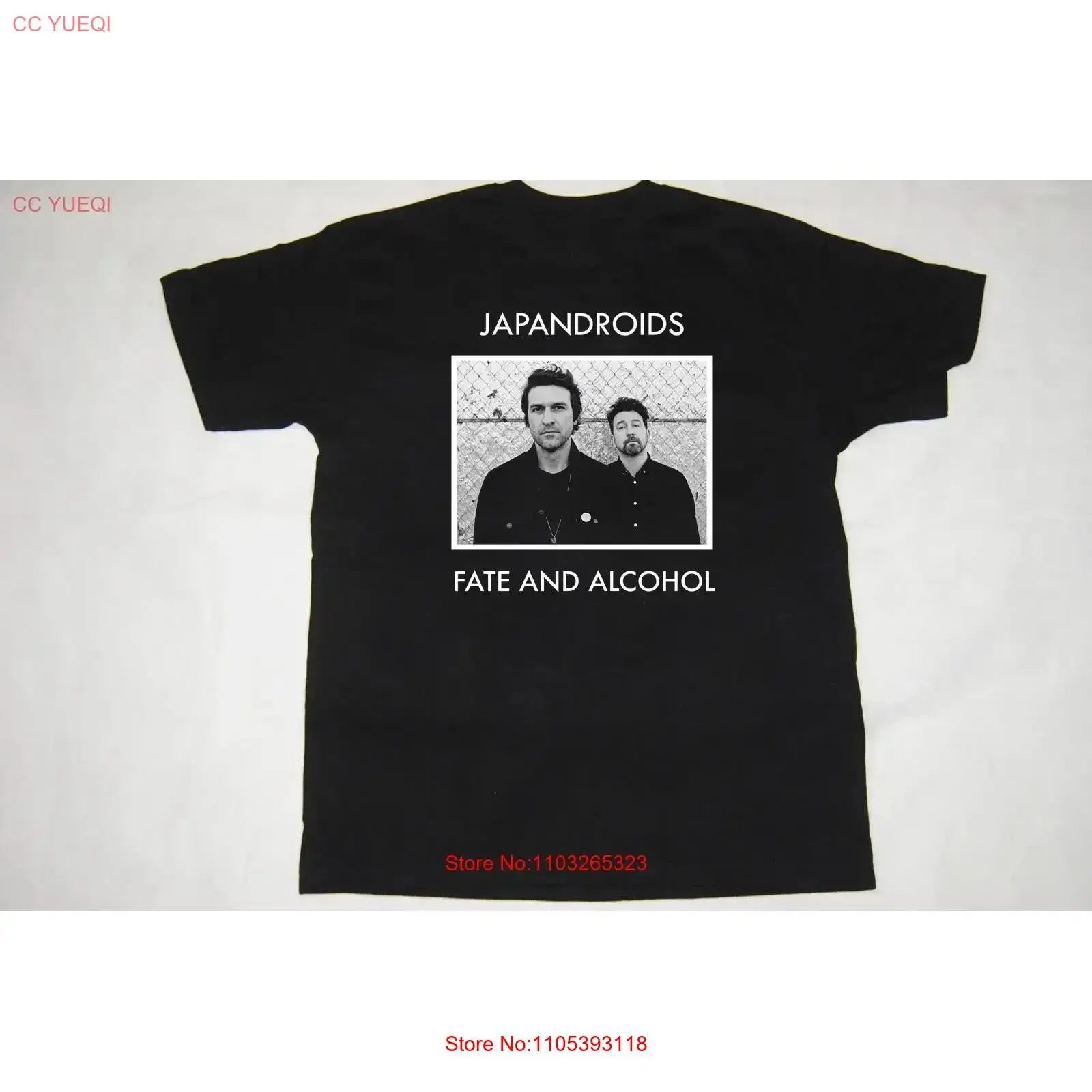 Japandroids Fate Alcohol Black T Shirt Cotton All Size YY25 vintage Washed Soft Casual Stylish Comfortable Stretched Versatile