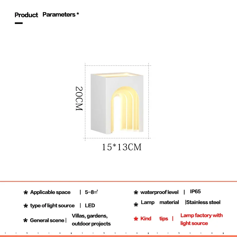 Lampu dekorasi pilar stainless steel, led tenaga surya stainless steel lampu taman untuk penggunaan luar ruangan