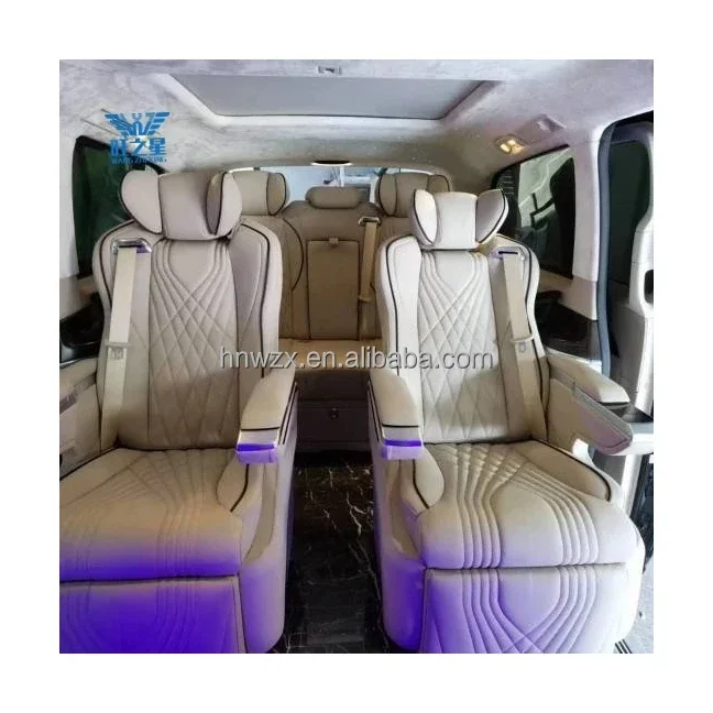 Hot Leather electric accessories alphard 40 upgrade auto vip van modified Car Seats Folding Luxury Car Seats Luxury Car Seat