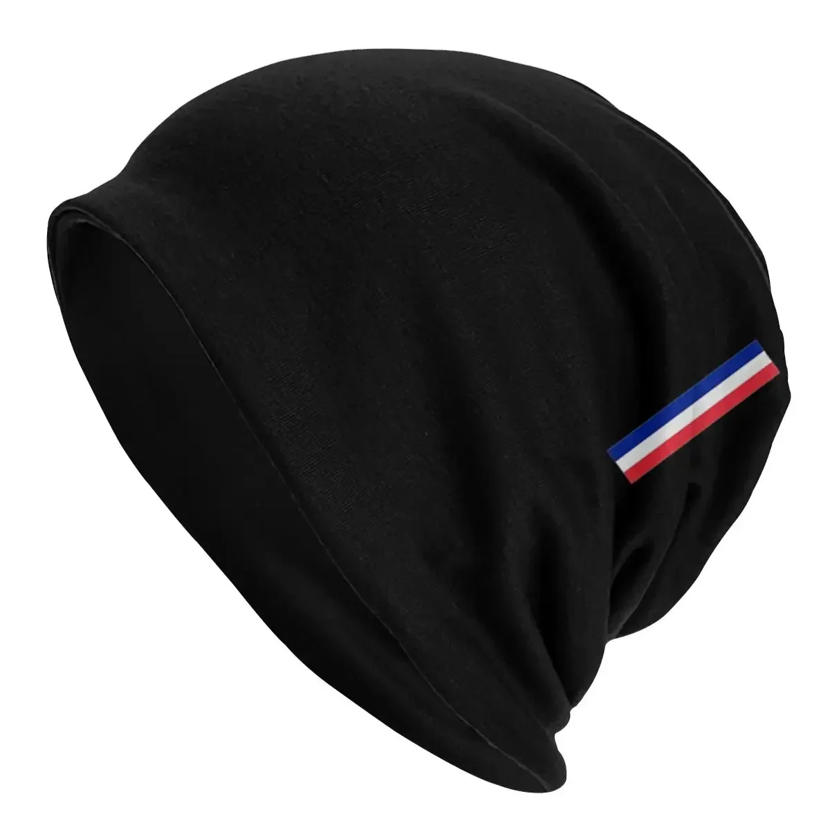 Flag Of France End Skullies Beanies Flag French France Flag Hat Goth Ski Men Women Cap Autumn Winter Dual-use Bonnet Knitted Hat