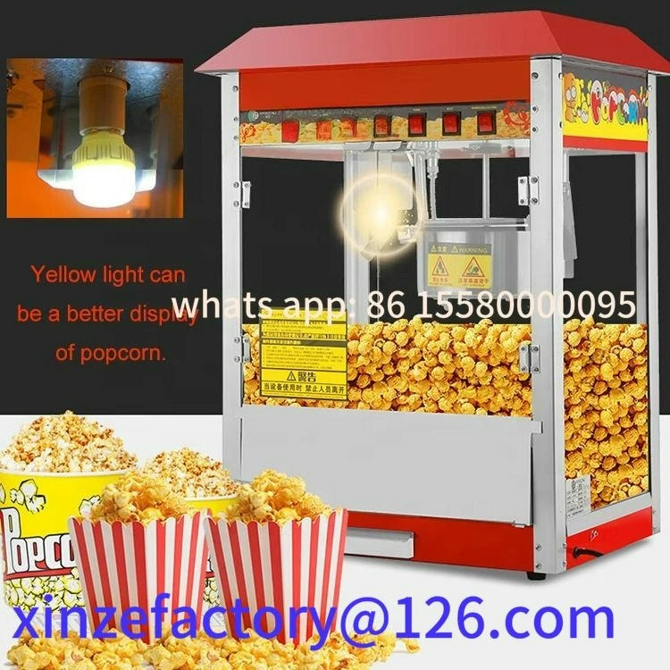 تخصيص المصنع مباشرة الكهربائية التلقائي صانع الفشار آلة صنع الفشار آلة تجارية