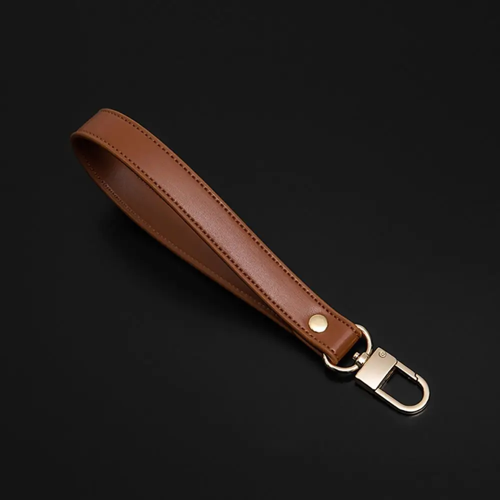 

PU Leather Wristlet Strap Replacement Detachable KeyChain Hand Strap Hands-Free Wide Handbag Belts Clutch Wallet