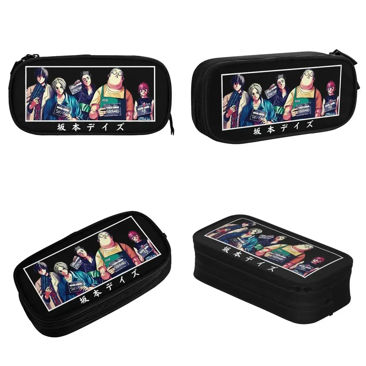

Sakamoto Days Japanese Anime Pencil Cases Pen Holder Bag Girl Boy Large Storage School Supplies Gifts Pencil Pouch