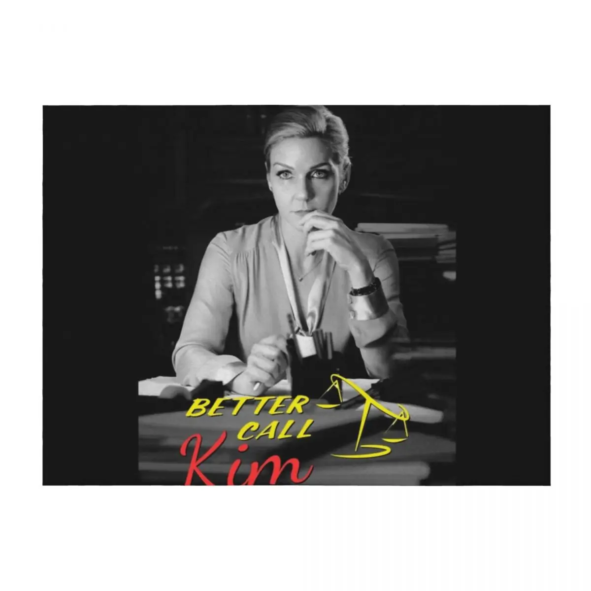 

Kim Wexler - Better Call Kim Throw Blanket Soft Plaid Nap Soft Plush Plaid Soft Big Blankets