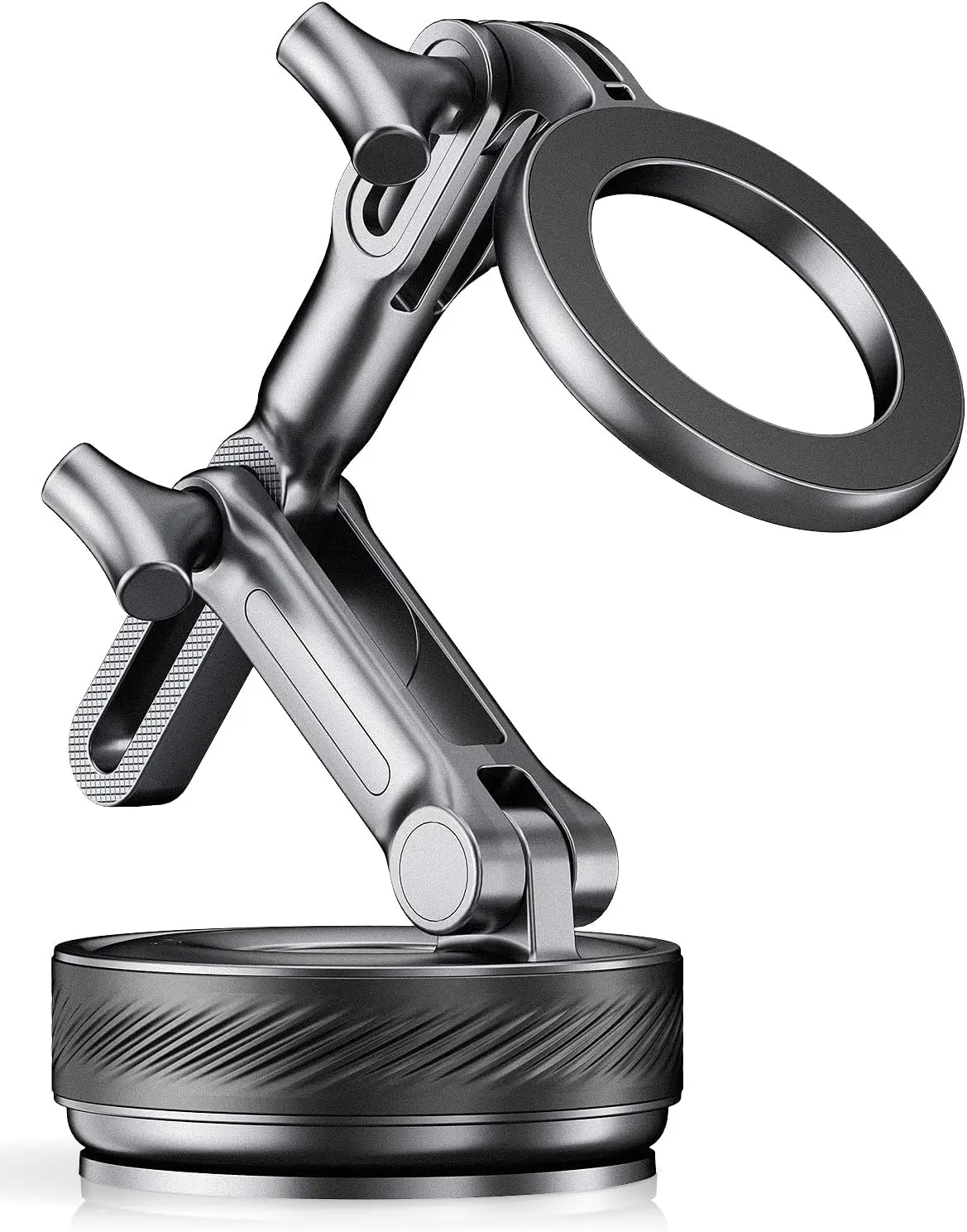 Vacuum Magnetic Car Phone Holder Mount, 360 Rotatable, 108 LBS Suction & 3000 gf Car Phone Mount Fits iPhone and Android phones