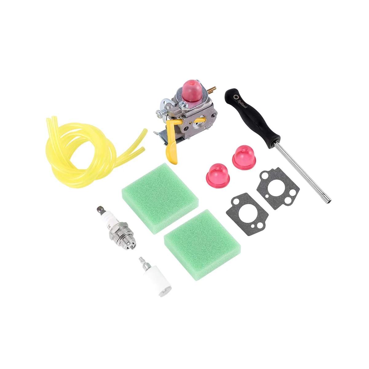 Carburetor AC04122 Fuel Line Kit for Poulan Featherlite Weed Eater FL20 String Trimmer Brushcutter C1U-W24