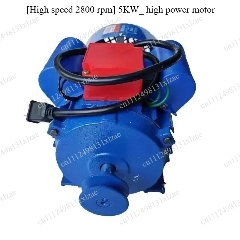 Pure Copper Single-Phase Electric Motor 220V - 1.5/2.2/3/4/5KW Capacitor Start Asynchronous Motor for Pumps, Fans & Machinery