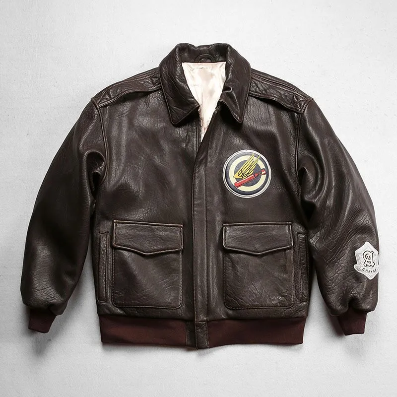 Wildfire Leather men's plus-size coat