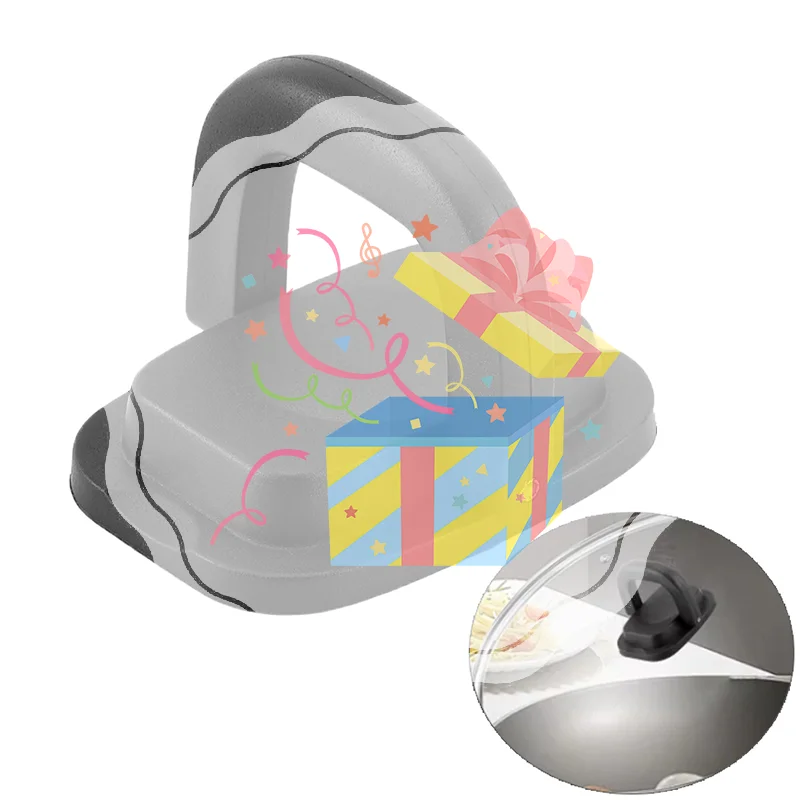 Pot Lid Knob Handle Foldable Cooking Pot Lid Knob Handle Anti Scalding Pot Glass Lids Steel Lids Replacement Pot Lid Handle
