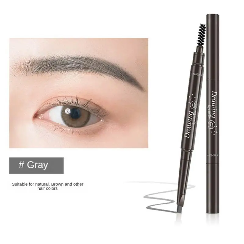 Eyebrow Lifting Natural Good Makeup Holding Effect With Eyebrow Brush Significant Color Rendering Effect Double Head Design
