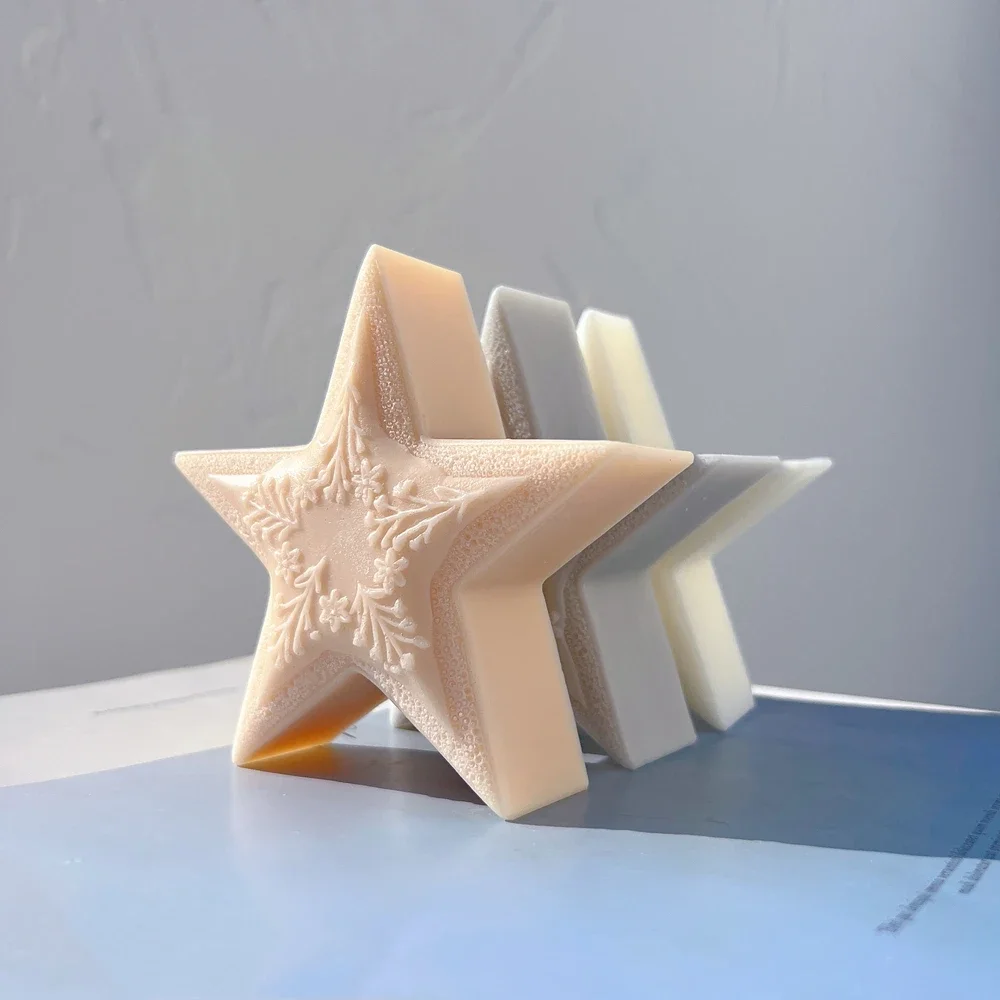 Star Silicone Mold For Eid Mubarak Ramadan Decor Ramadan Kareem Star Candle Mold Islam Muslim Silicone Mould