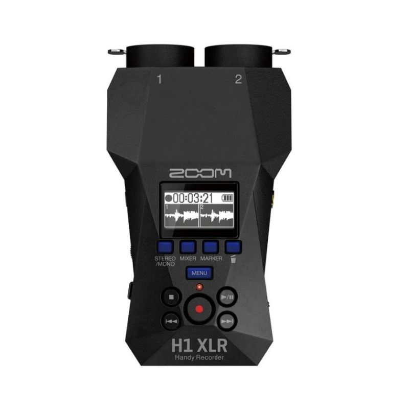 Handy Recorder with XLR/TRS Combo Inputs and Dual AD Converters for Recording Zoom H1 XLR