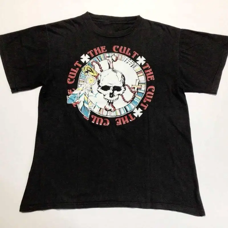 The Cult Tour 95 Tour Shirt 1 Side Black Unisex S-5XL