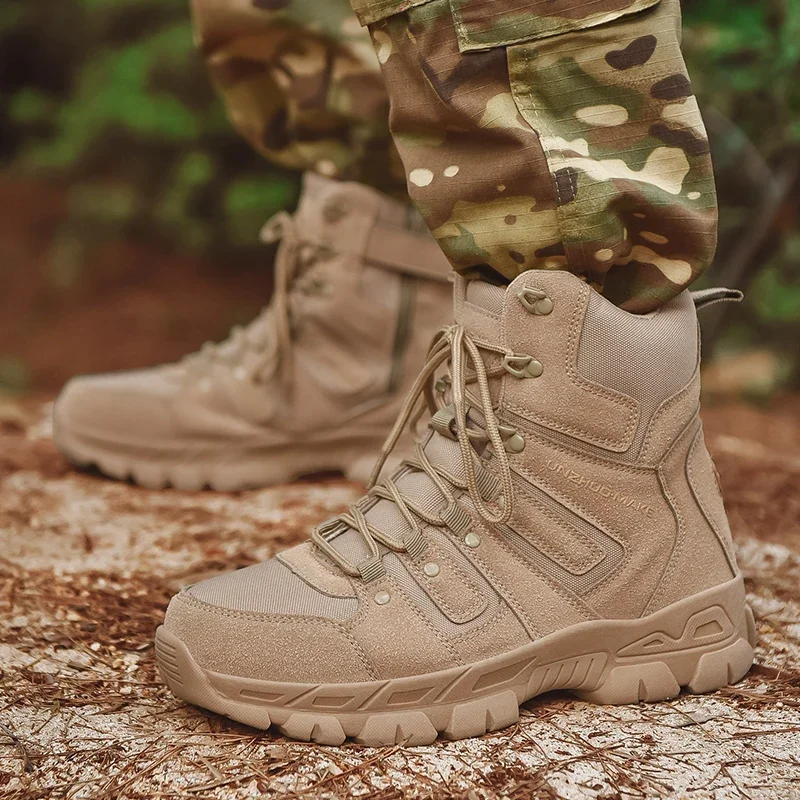 Tactical Boots Men's Boots Special Forces Desert Combat Boots,outdoor Hiking Boots,ankle Shoes Men's Work Hiking Winter Boots