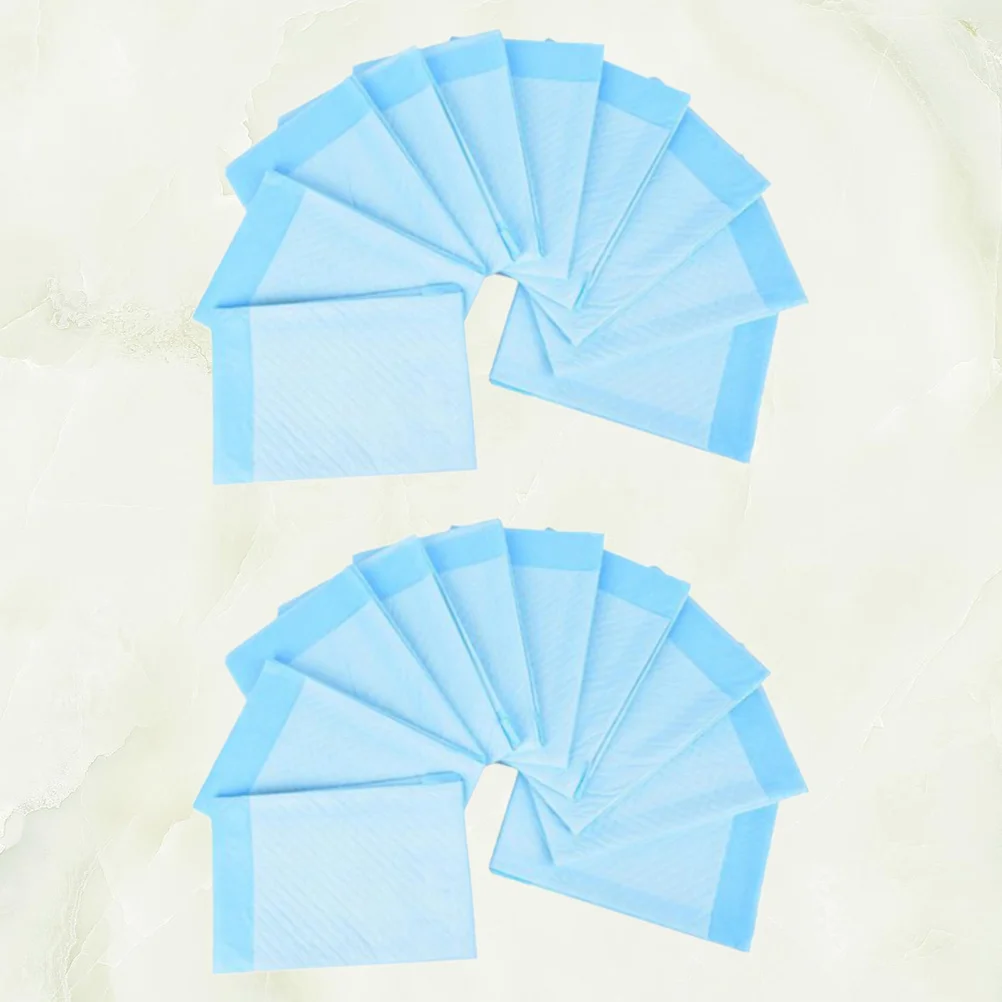 20 قطعة مقاوم للماء المتاح سلس البول منصات التمريض 60x90 سنتيمتر السرير Underpad للبالغين حفاضات تبول امتصاص حصيرة #3