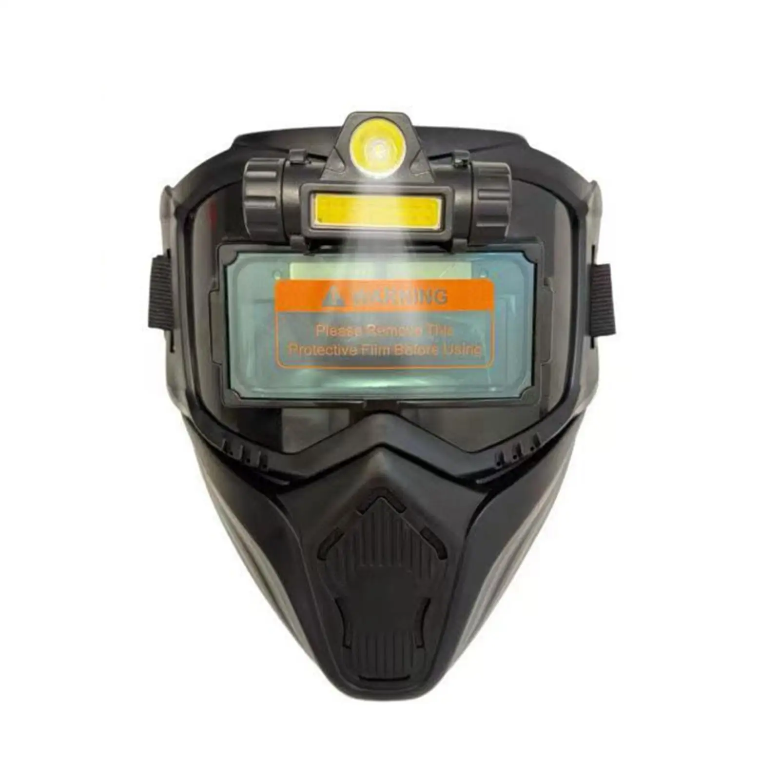

Auto Darkening Welding Face Cover, Comfortable Removable Protective Mask, Breathable with Lights, Lightweight Welder Hood