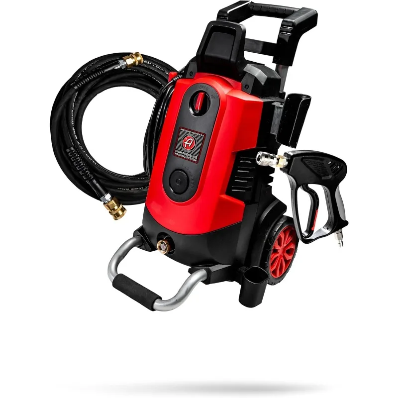 Adam's Polishes Electric Pressure Washer 2.0, Powerful 1.4 GPM 2000 PSI Car Pressure Washer Sprayer, Snub Nose & Tip Attachment