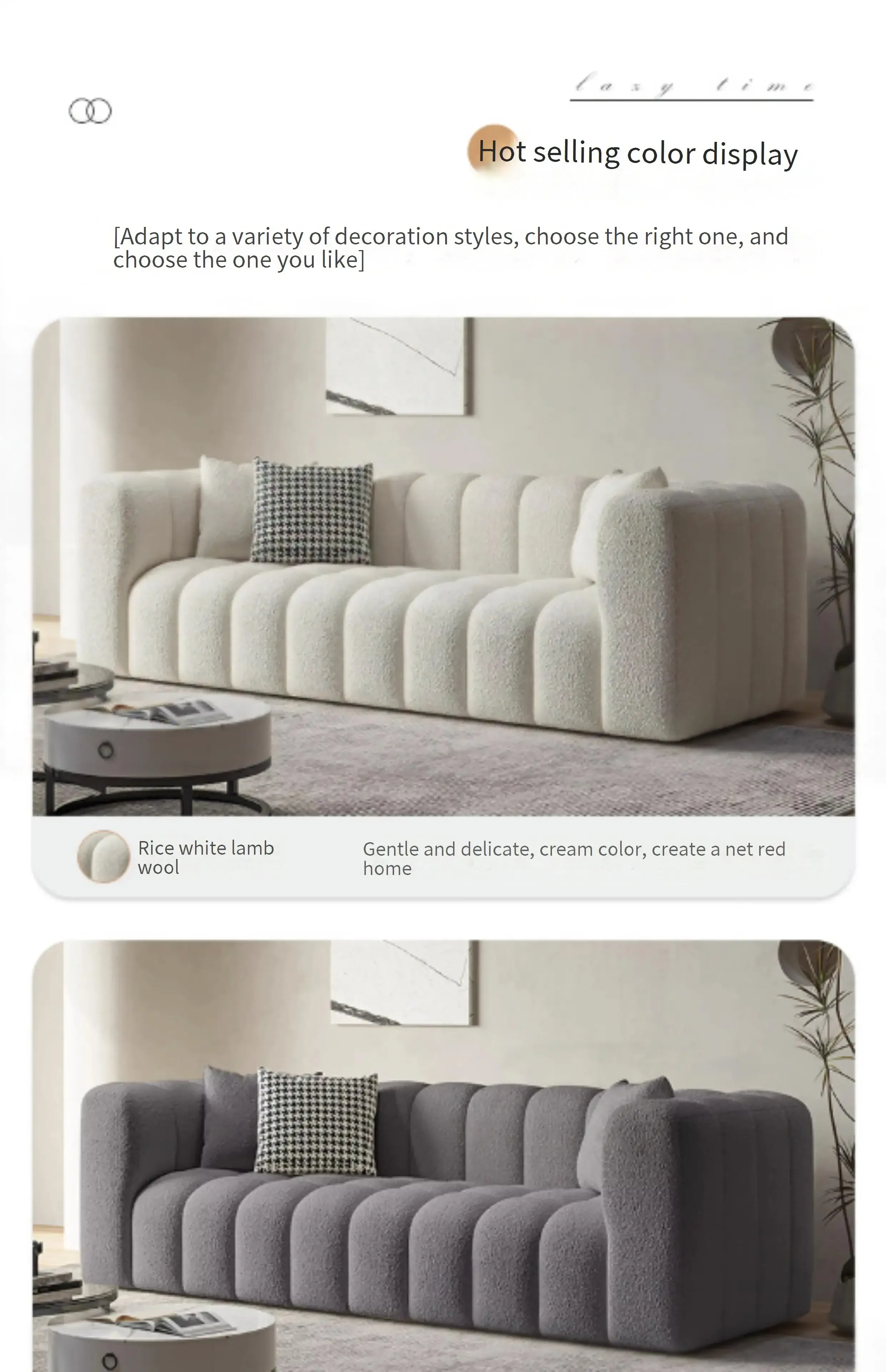 Funky Puff White Sofa Nordic Luxury Relaxing Modern Sofas Living Room Woonkamer Banken Modern Patio Sillon CamaHotel Furniture