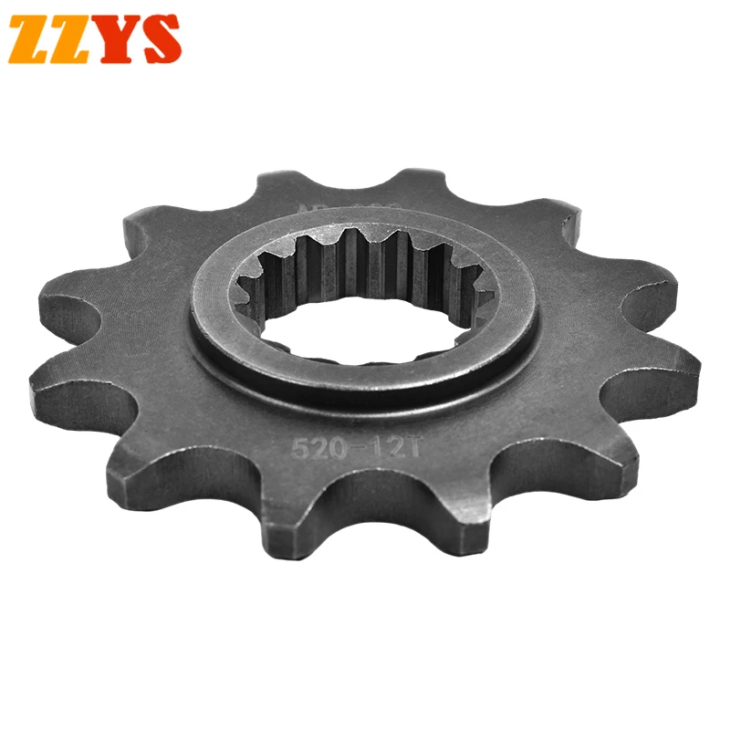 520 12T 12 Tooth Front Sprocket Gear Staring Wheel Cam For KT Off Road 350 Freeride 350 2012-2017 2016 250 Freeride F 2018 2020 image 3