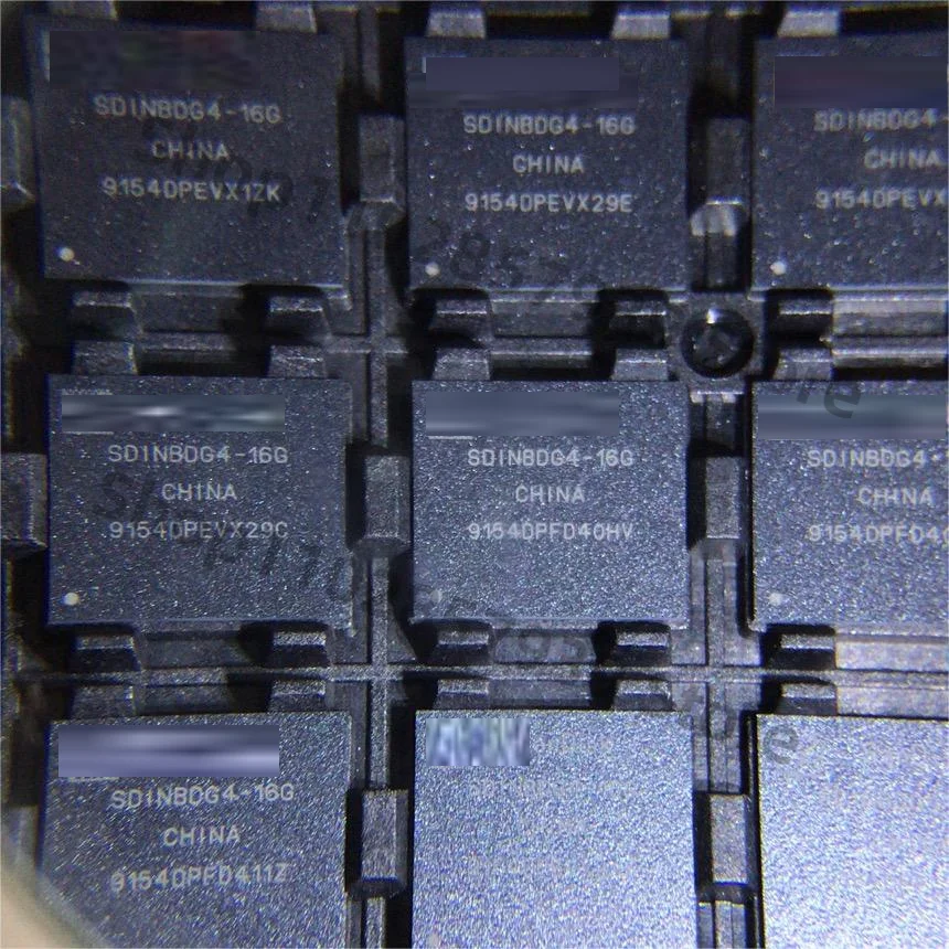 

SDINBDG4-16G BGA153 2PCS/LOT Original spot, storage IC 16GB
