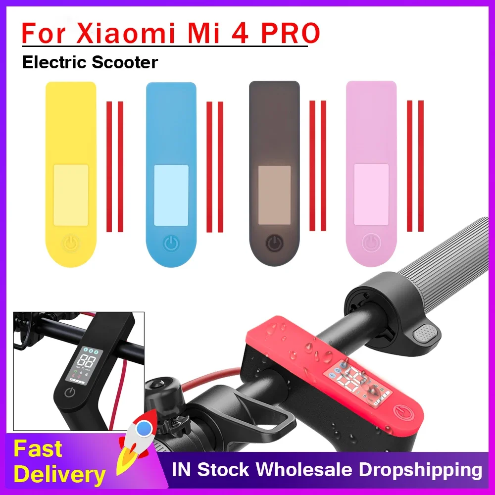 Electric Scooter Circuit Board Display Screen Protect Cover Silicone Sleeve Waterproof Dashboard Panel Case for Xiaomi 4 Mi4 Pro