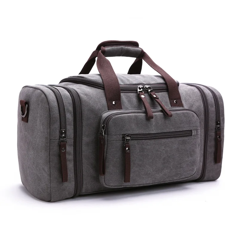 Travel Totes Handbag Canvas Military Tactics Sports Bag Gym Fitness Duffel for Man Suitcase Luggage Large Capacity Shoulder Bag