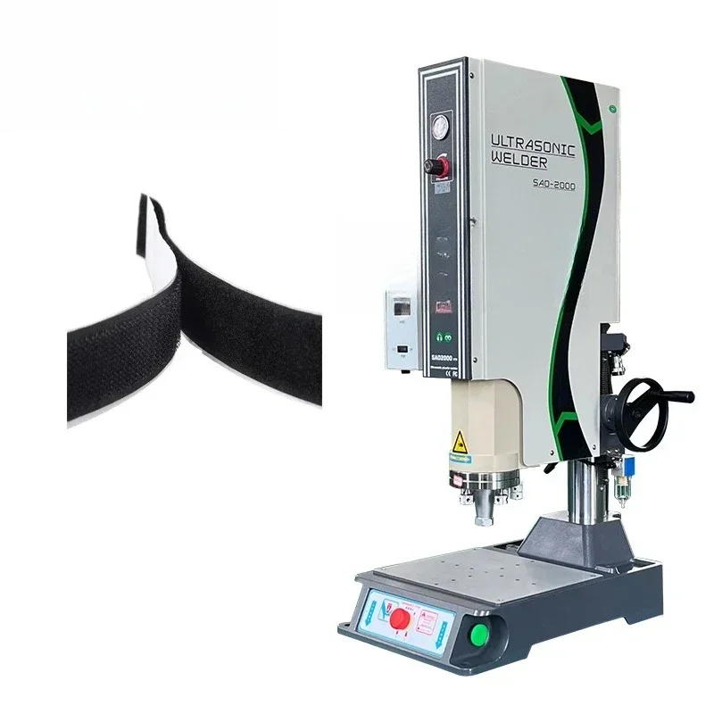 

Digital Touch Screen Nylon Webbing Ultrasonic Plastic Welding Machine Ultrasonic Welder For Nylon Hooks And Loops