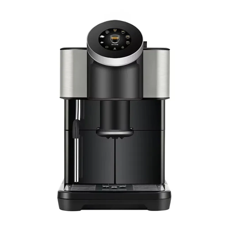 White Household Bean to Cup Coffee Maker Automatic Espresso Machine