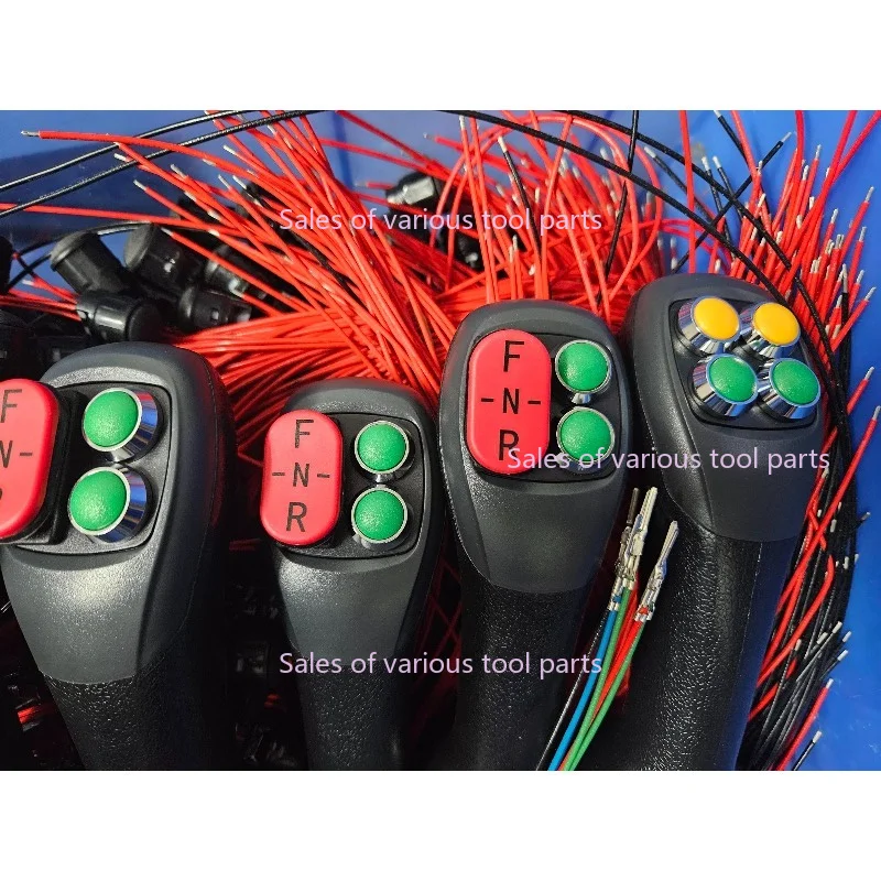 3 buttons with FNR switch loader shovel accessories, hydraulic pilot handle, single hydraulic control lever, multifunctional con