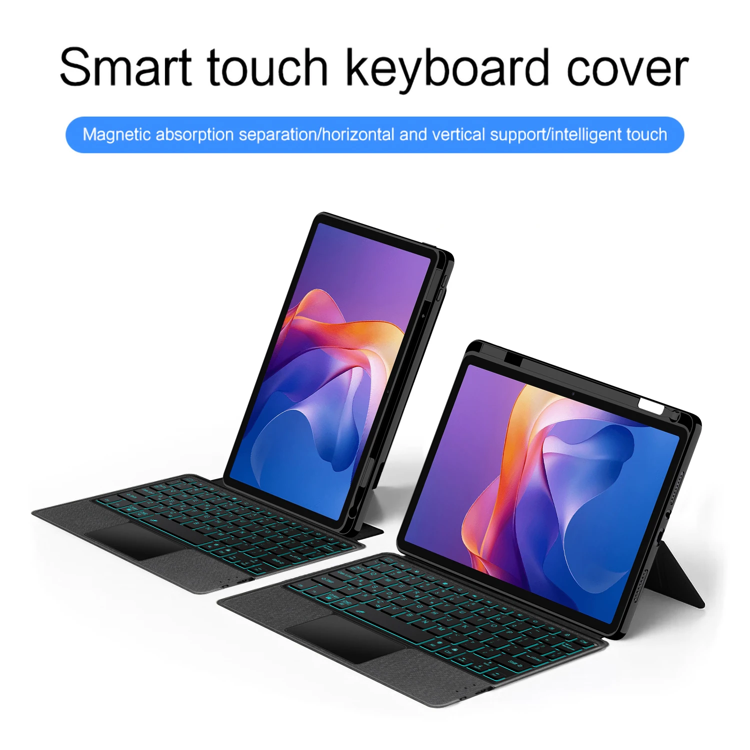 Xiaomi Redmi Pad 2 2025 11インチ用マジックキーボードケース、Redmi