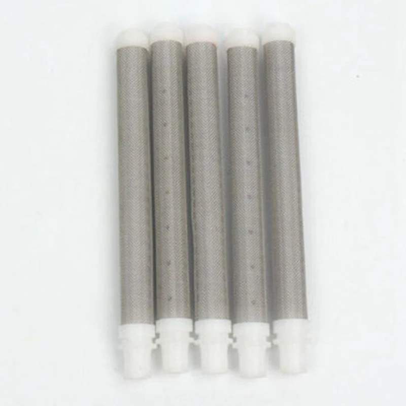 10Pc Airless Filter 60 Mesh Airless Spray Filter 304 Stainless Steel For Wagner Airless Paint Spray Corrosion Resistance