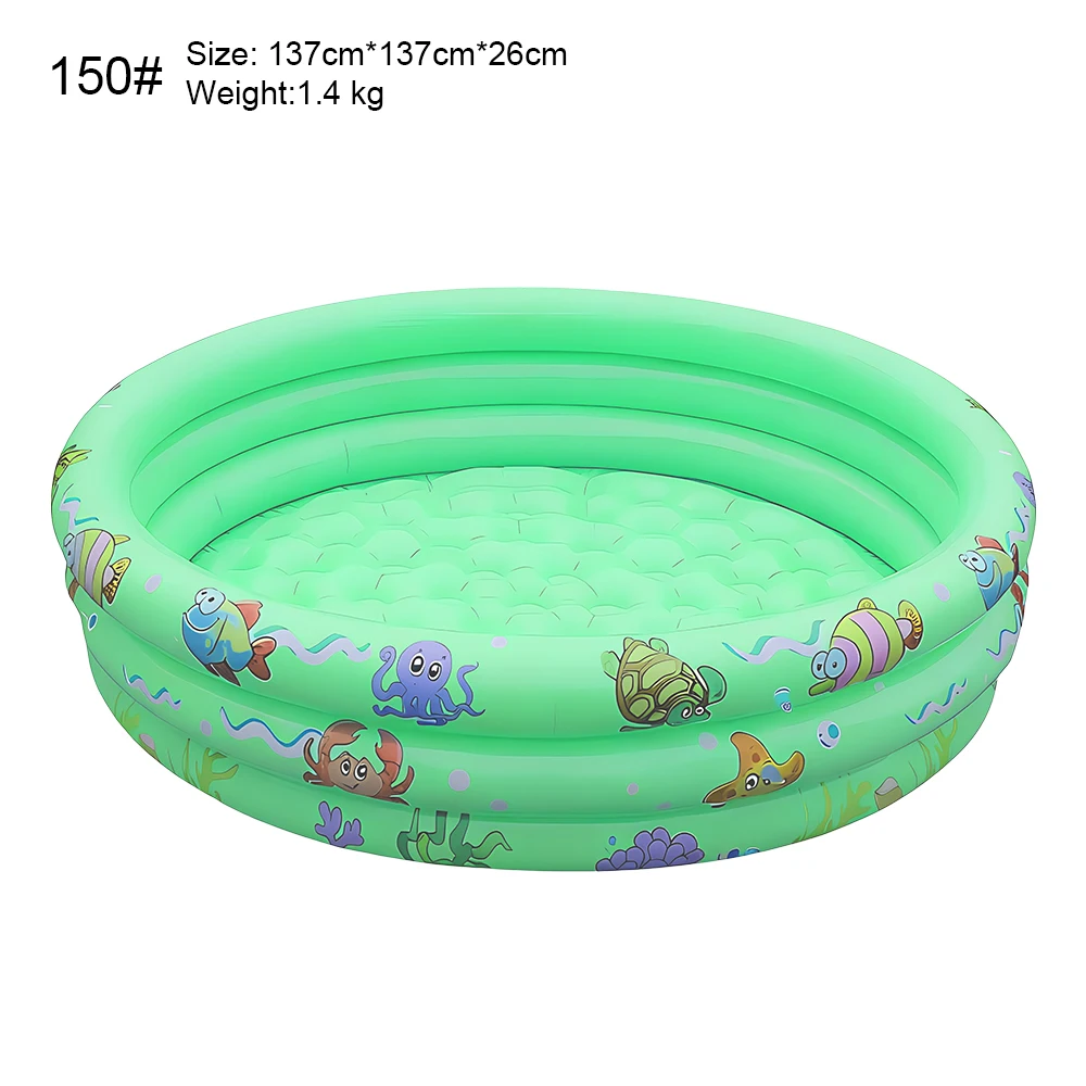 3 Rings Inflatable Pool for Kids, Summer Fun