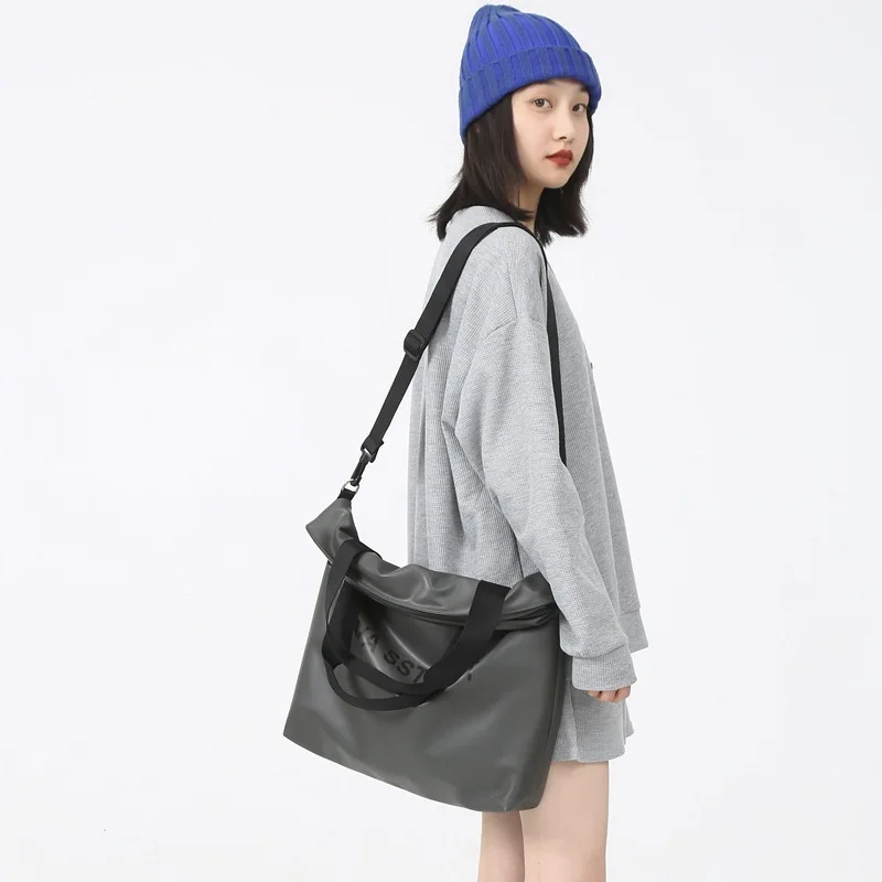 2023 Summer New Fashion Trend Couple One Shoulder Portable Crossbody Bag Casual Large Capacity Tote Bag Horizontal Shopping Bag