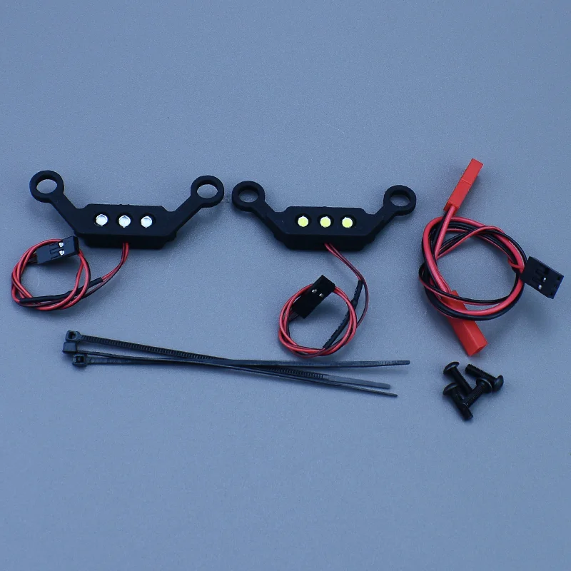 For 1/16 RC Traxxas Mini Maxx 2S Car LED Front Rear Lighting System Bright Lamp Headlight Upgrade Parts 107154-1