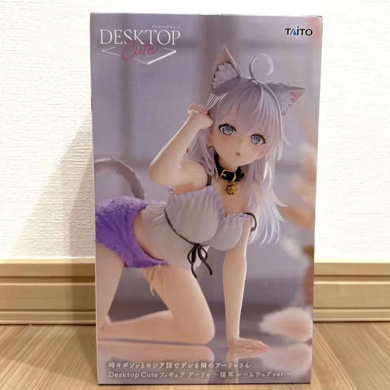 

Подлинная игрушка Taito Alya Sometimes Hides Her Feelings In Russian, настольная милая фигурка Алиса, оригинальная фигурка, модель, коллекционная фигурка