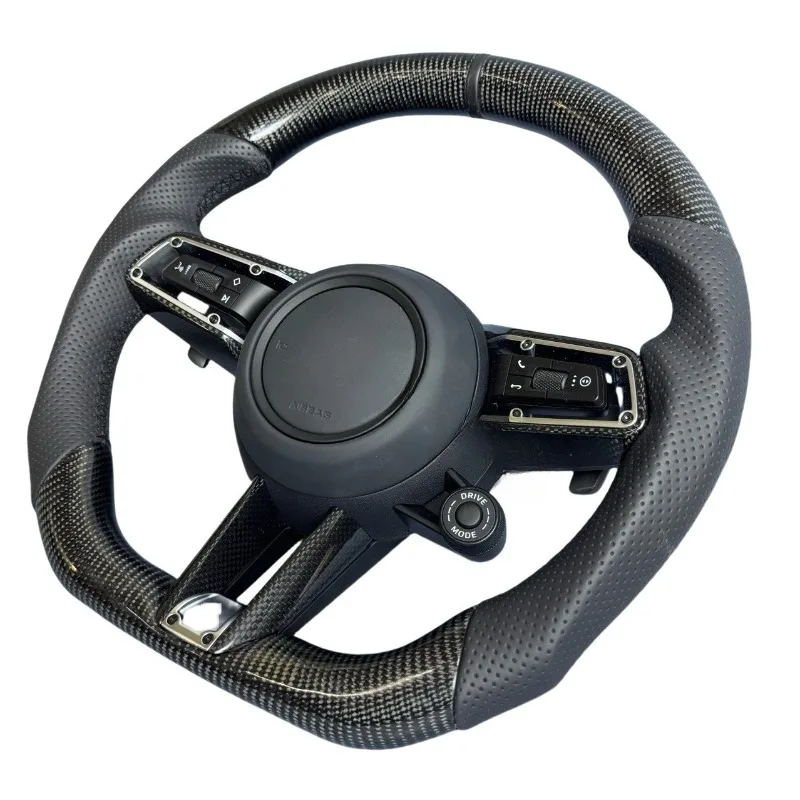 Parts for Porsche Steering Wheel Modified Carbon Fiber 911 Cayenne Boxster Macan Panamera