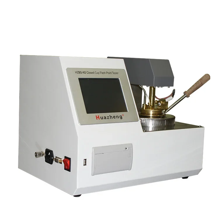 Huazheng automatic  closed cup flash point tester digital asphalt manual type cleveland flash point tester