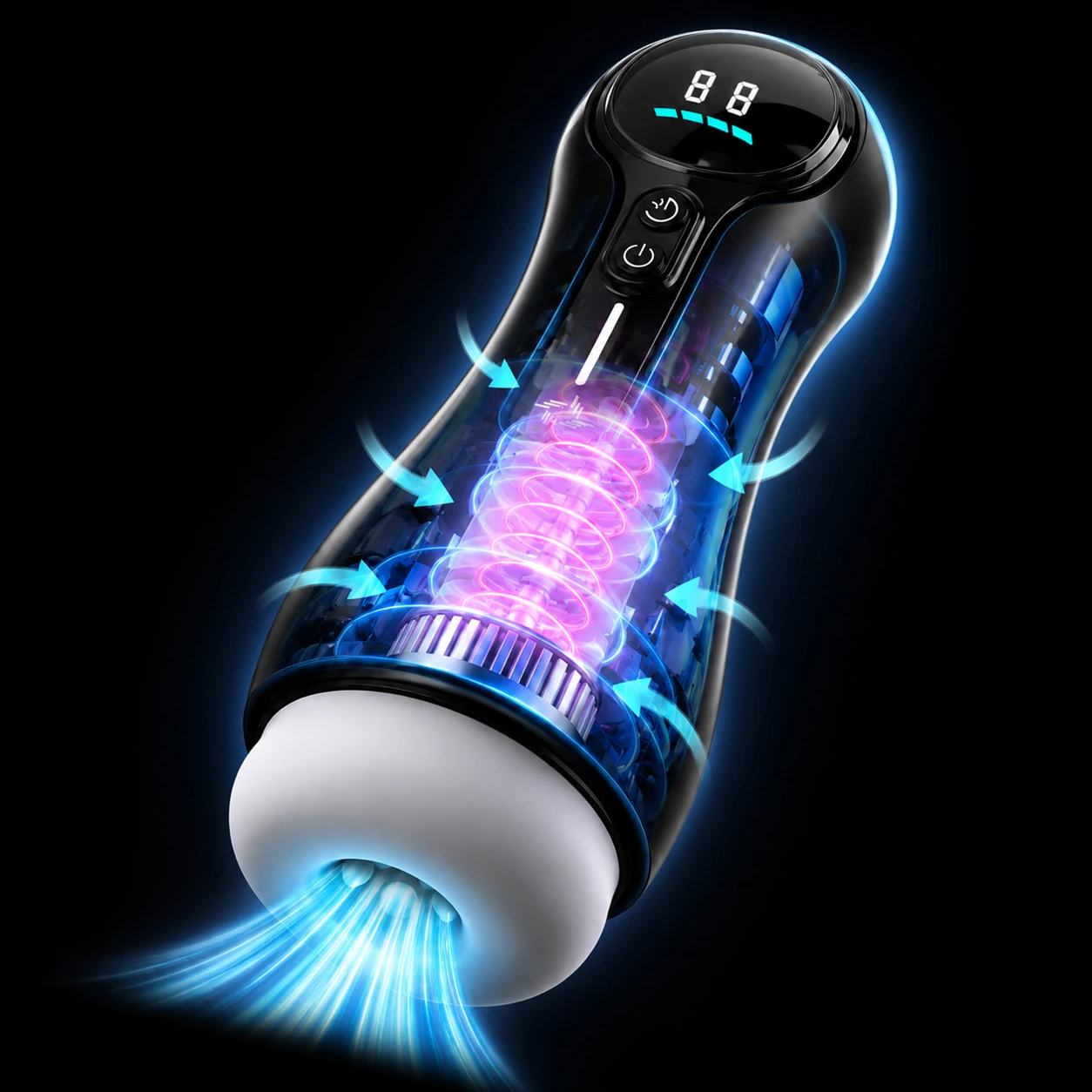 Automatic Male Masturbator Vacuum Suction Sex Toys for Men 9 Vibration Modes Electric Oral Stroker Pocket Pussy Adults Goods