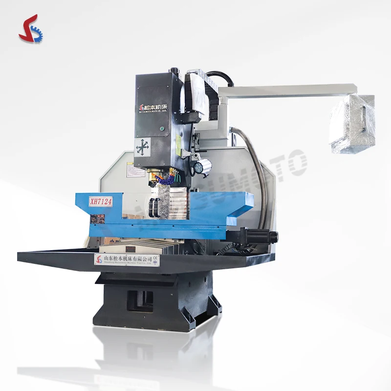 Vertical CNC milling machine Metal processing machine High precision XK7124 CNC milling machine