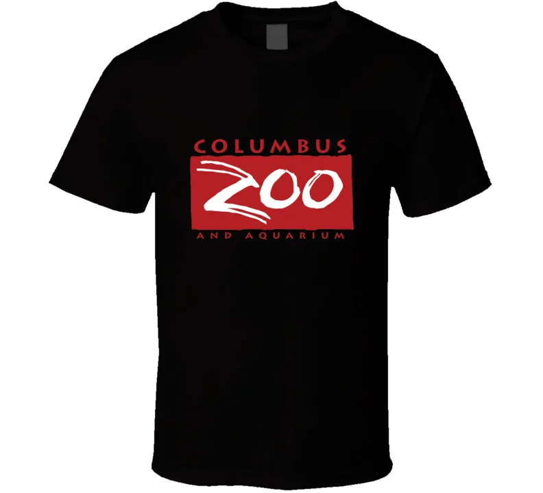 NEW COLUMBUS ZOO AND AQUARIUT  LOGO RACING T-SHIRT FUNNY AMERICAN SIZE S-5XL