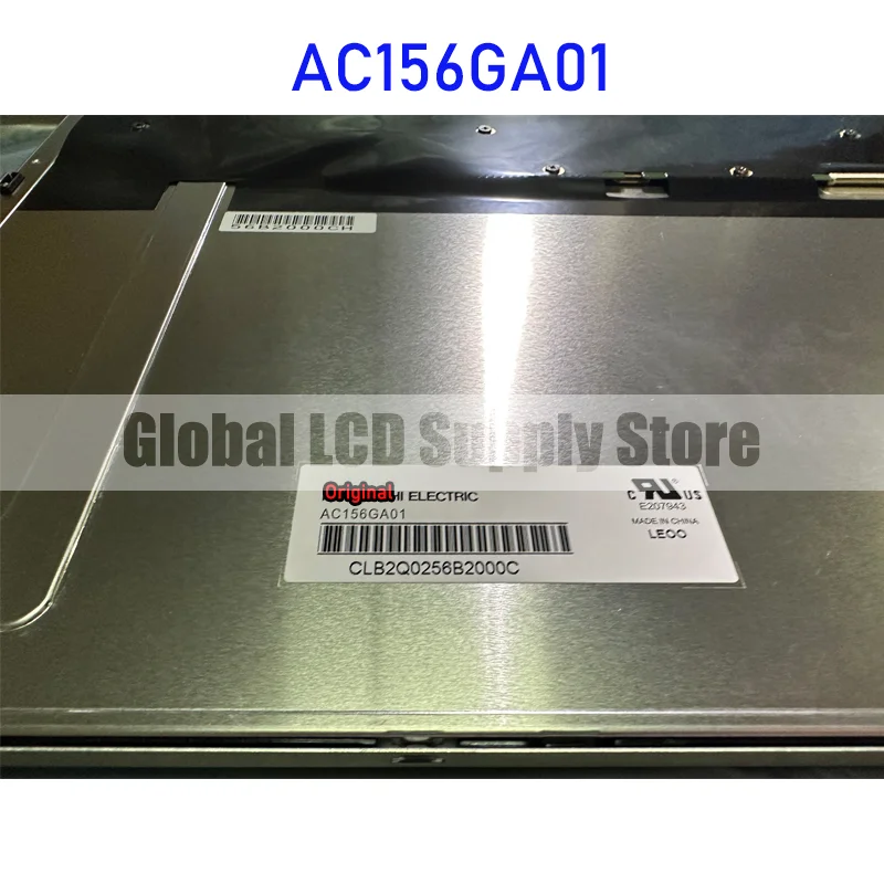 AC156GA01 15.6 Inch LCD Display Screen Panel Original for Mitsubishi 20 Pins Connector Brand New and Fast Shipping 100% Tested