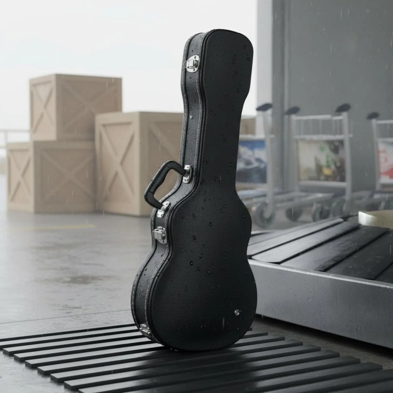 30 Inch Guitar Case Thickened Small Guitar Case Musical Gear Safeguarding Soft Soft Lining for Shipping view 3