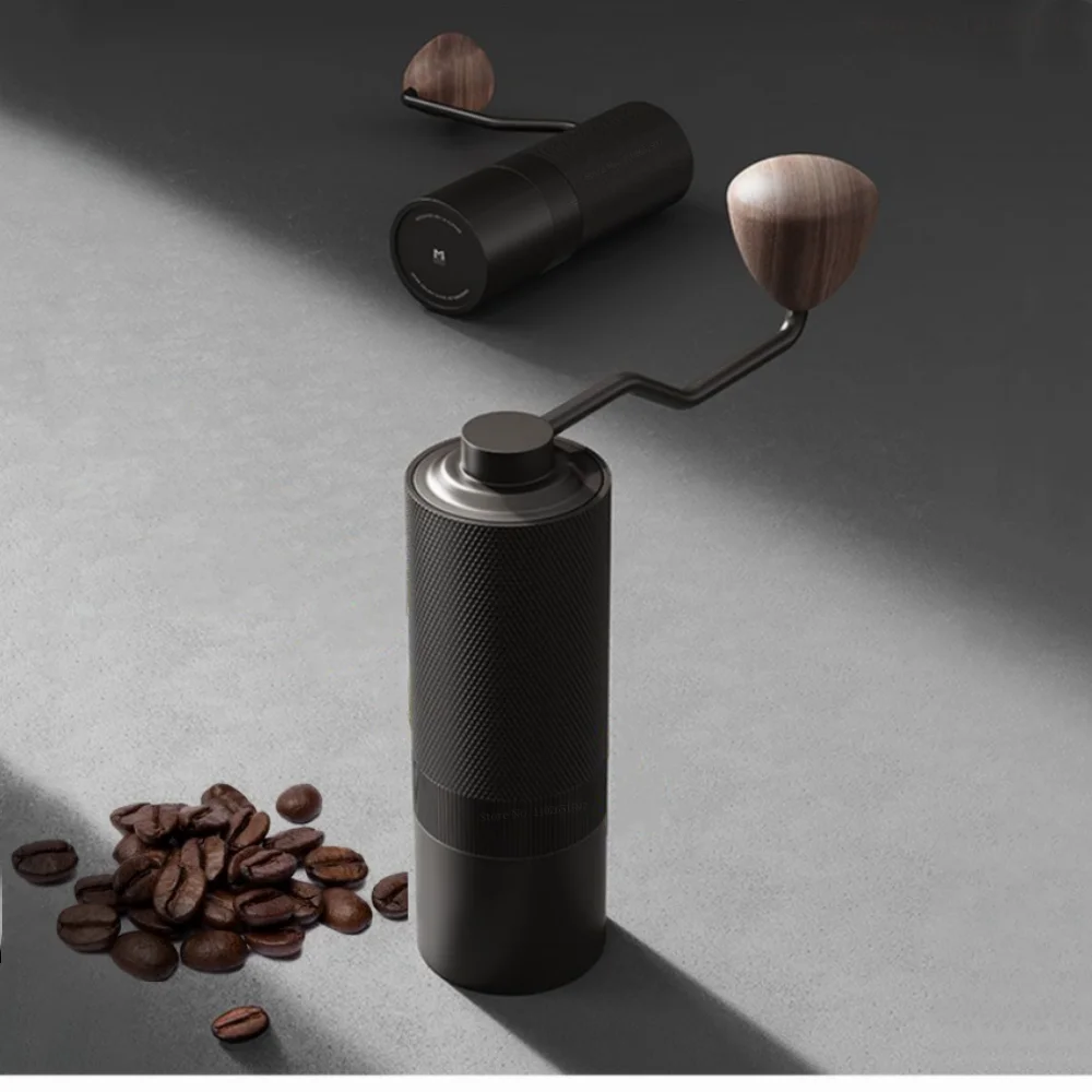 

Manual Coffee Bean Grinder Portable Kitchen Spice Espresso Mill Conical Steel Grinding core alloy Integrally Formed Fuselage