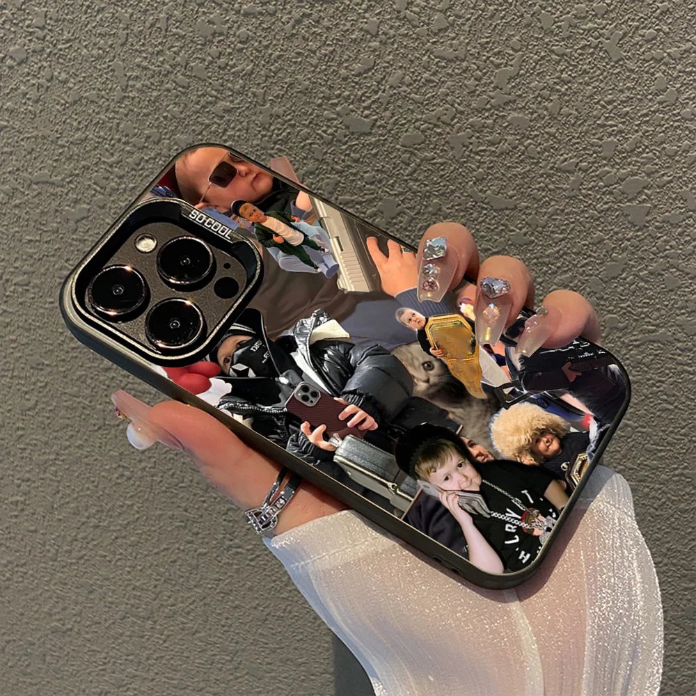 Funny Babaite Hasbulla Phone Case For IPhone 16 15 14 13 12 11 Pro Max X XR XSMAX 8 7 Plus Matte Shockproof Back Cover