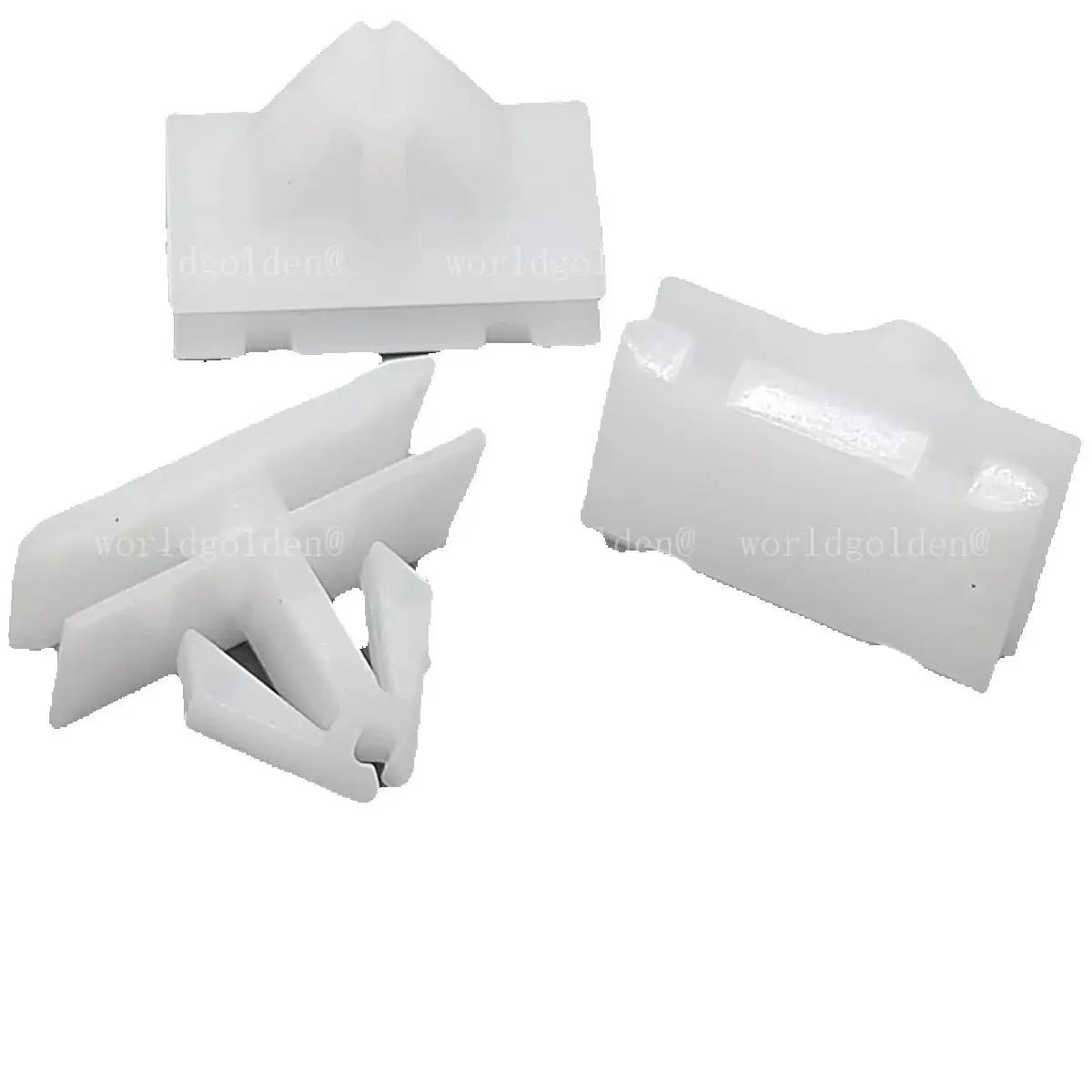 Worldgolden 100 Uds para GM 15127746 Buick Terraza, Chevrolet Uplander sujetadores automáticos Clip de moldura de puerta