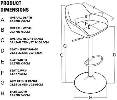 3 Piece Pub Table and Chairs Set, Square Rustic Bar Height Top Table and Adjustable Swive Yellow Bar Stools for Kitchen