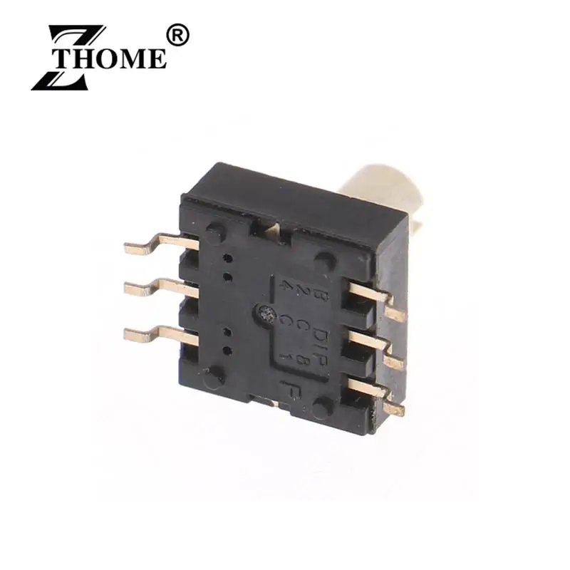 1PCS RM3HAF-10R Rotary Encoder Switch Dial Switch 10 0-9 Coding Switch Patch 3:3 With Handle Rotary Coding Switch
