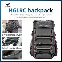 HGLRC FPV Racing Backpack Shoulder Bag Crossbody Waterproof Carrying Suit Case Bags Travel Bag for RC DIY FPV Drone Quadcopte