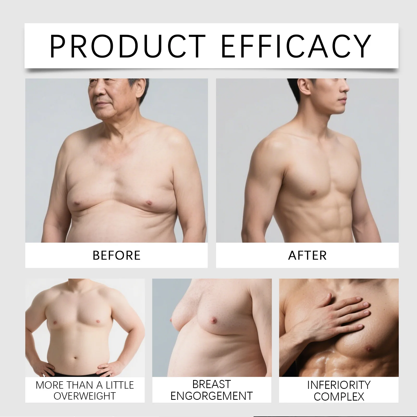 Bee Venom Gynecomastia Oil For Men Breast Shaping Breast Massage Serum Breast Tighten Oil Male Skin Body Moisturizing Care view 5