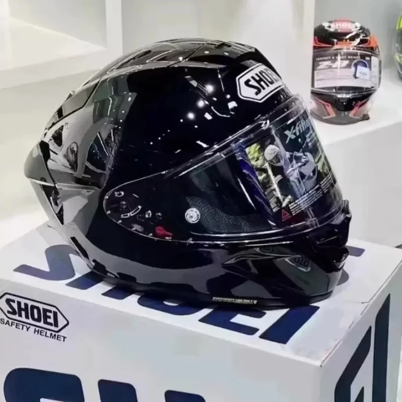 

Brand Limited Factory Sales X14 Bright Black Racing Motorcycle Helmet Sports Riding Helmet CCC Full Face Helmet Bicycle Helmet